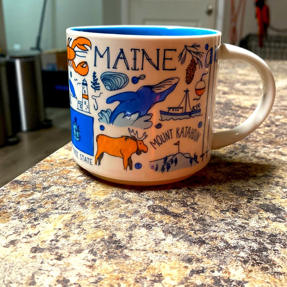 MAINE Starbucks cup
